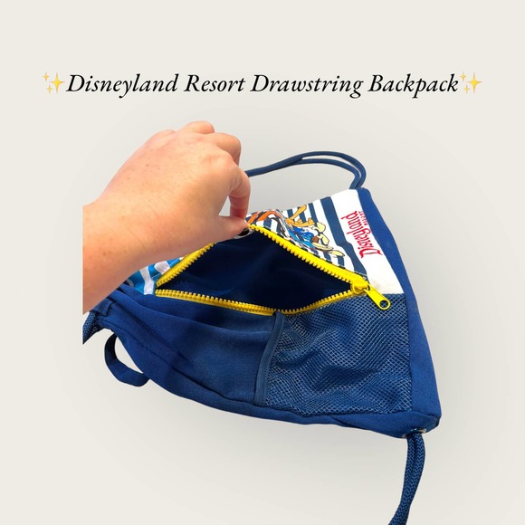 ✨Disneyland Resort Drawstring Backpack✨‎ - Picture 7 of 10